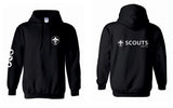 SCOUTS AOTEAROA HOODIE - BLACK