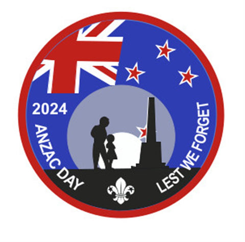 EVENT BADGE - ANZAC DAY 2024 LEST WE FORGET