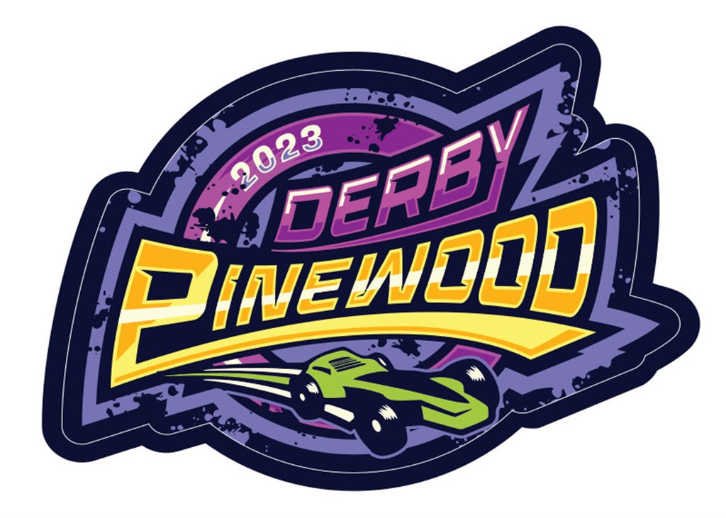 EVENT BADGE PINEWOOD DERBY 2023 Scouts Direct