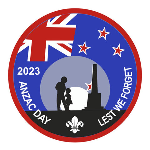 EVENT BADGE - ANZAC DAY 2023 LEST WE FORGET