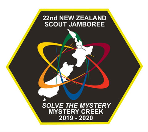 BLANKET PATCH - 22ND NEW ZEALAND SCOUT JAMBOREE