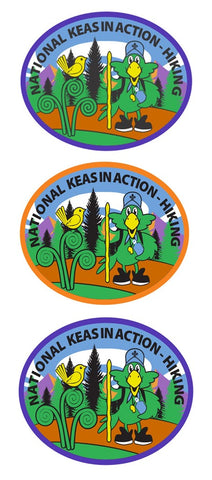 NATIONAL KEAS IN ACTION - HIKING BADGE