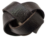 PLAITED LEATHER WOGGLE