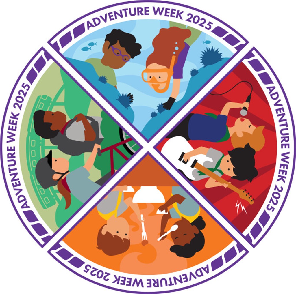 Adventure Week EVENT BADGE - ADVENTURE WEEK 2025 BADGE – Scouts Direct