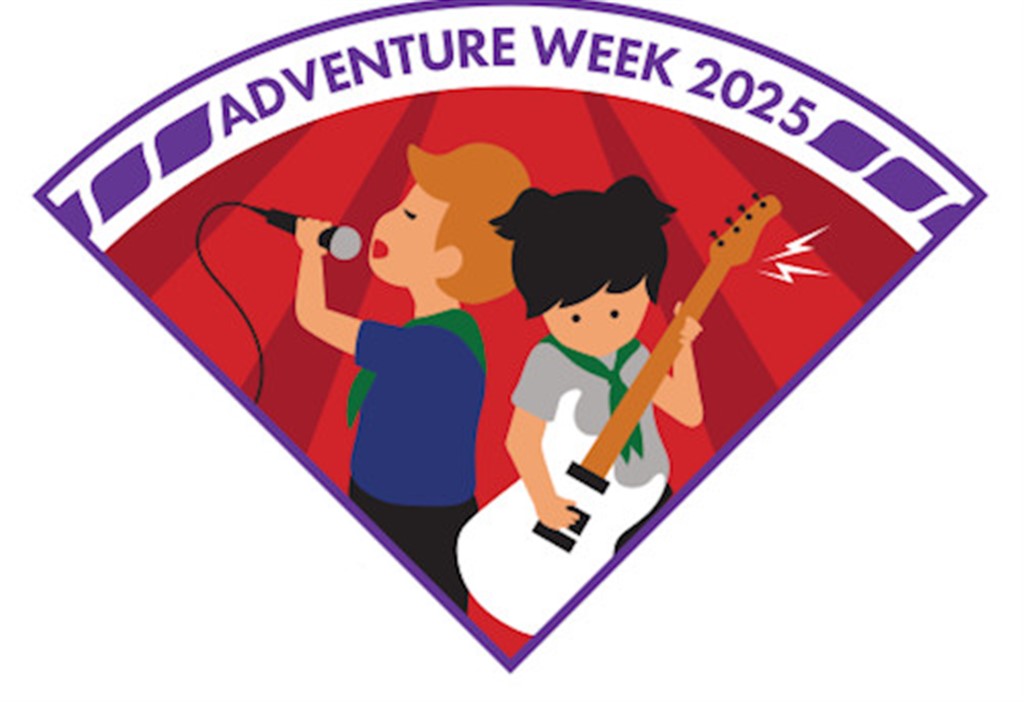 Adventure Week EVENT BADGE - ADVENTURE WEEK 2025 BADGE – Scouts Direct