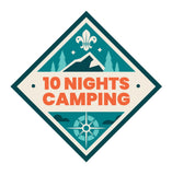 BLANKET PATCH - NIGHTS CAMPING