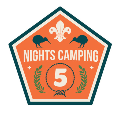 BLANKET PATCH - NIGHTS CAMPING