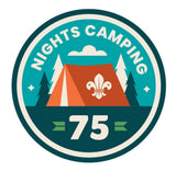BLANKET PATCH - NIGHTS CAMPING