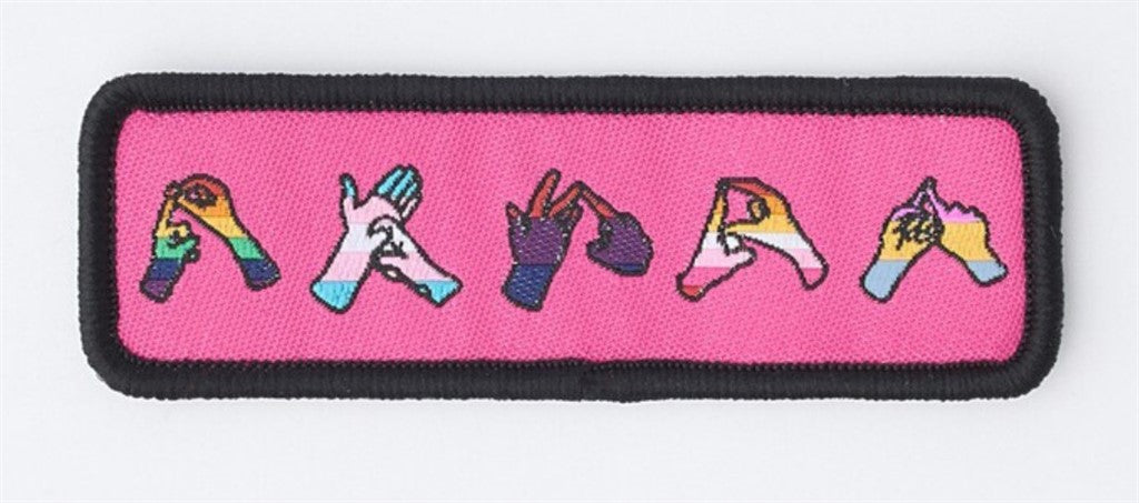 BLANKET PATCH - PRIDE SIGN LANGUAGE – Scouts Direct