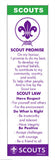 BOOKMARKS OR BLANKET PATCH - PROMISE AND LAW - SECTIONS