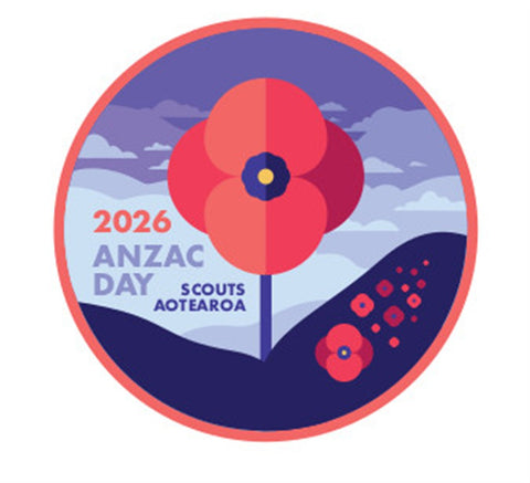EVENT BADGE - 2026 ANZAC DAY - SCOUTS AOTEAROA