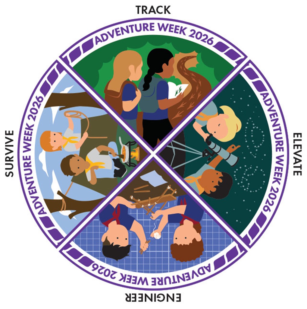 EVENT BADGE - ADVENTURE WEEK 2026 BADGE – Scouts Direct