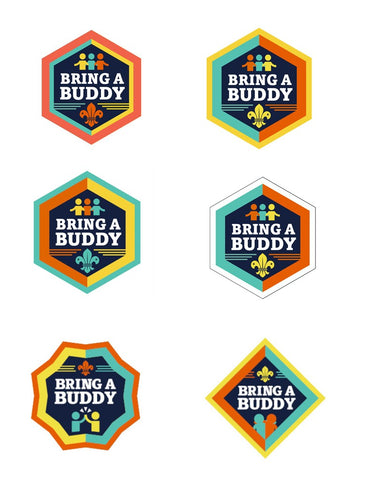 EVENT BADGE - BRING A BUDDY