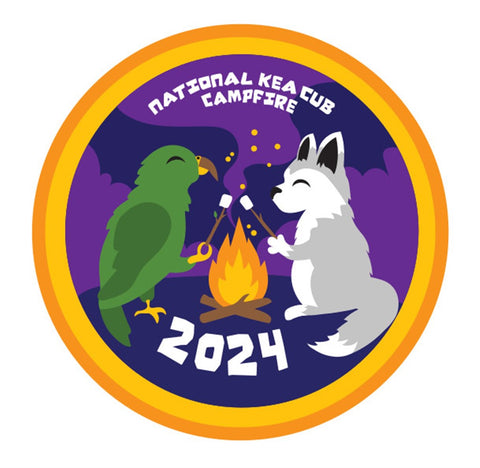 EVENT BADGE - NATIONAL KEA CUB CAMPFIRE 2024