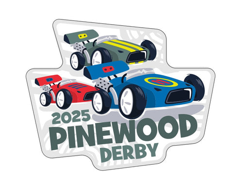 EVENT BADGE - PINEWOOD DERBY 2025