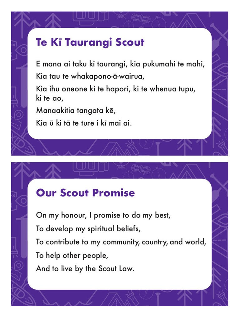 CARD - OUR SCOUT PROMISE – Scouts Direct