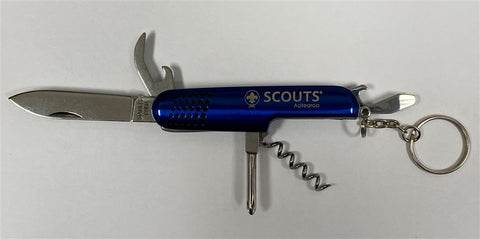 SCOUTS AOTEAROA SIX FUNCTION POCKET KNIFE