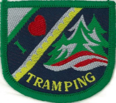 BLANKET PATCH - I LOVE TRAMPING