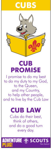 BLANKET PATCH - CUB BOOKMARK - OLD LAW AND OLD PROMISE