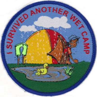 BLANKET PATCH - I SURVIVED ANOTHER WET CAMP