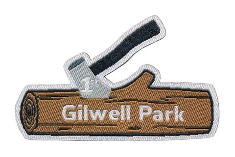 BLANKET PATCH - 1ST GILWELL PARK - LOG AND AXE