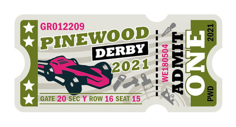 BLANKET PATCH - PINEWOOD DERBY 2021