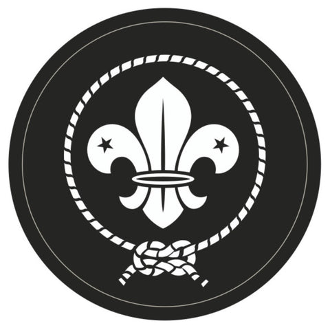 BLANKET PATCH - BLACK AND WHITE MEMBERSHIP - 70MM