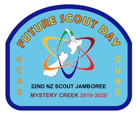 BLANKET PATCH - FUTURE SCOUT DAY - 22ND NZ SCOUT JAMBOREE