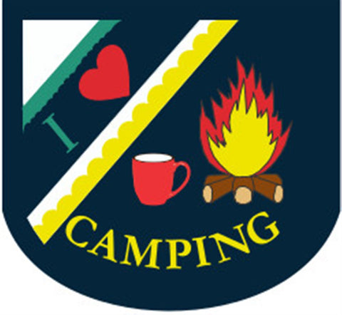 BLANKET PATCH - I LOVE CAMPING