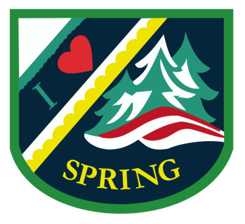 BLANKET PATCH - I LOVE SPRING - OLD DESIGN