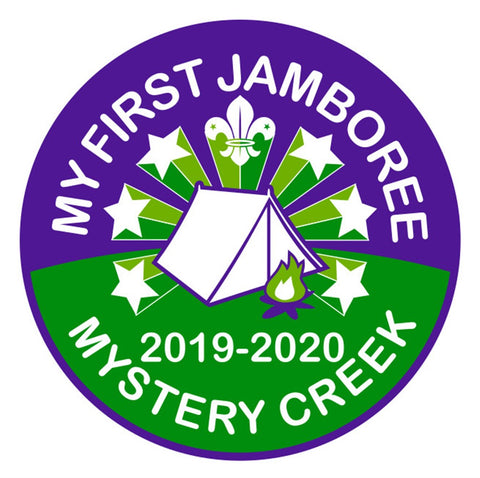 BLANKET PATCH - MY FIRST JAMBOREE MYSTERY CREEK 2019 - 2020