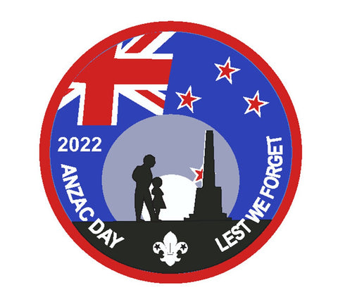 EVENT BADGE - ANZAC DAY 2022 LEST WE FORGET