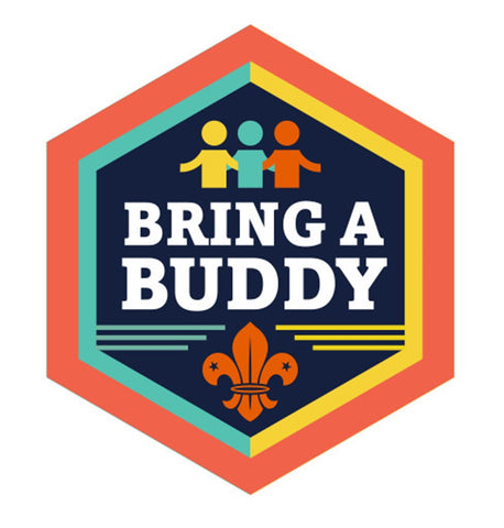EVENT BADGE - BRING A BUDDY