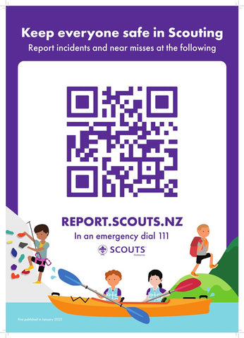 HALL RESOURCE - POSTER - KEEP EVERYONE SAFE IN SCOUTING