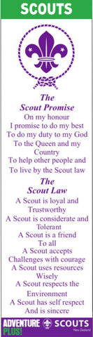 BLANKET PATCH - SCOUT BOOKMARK - OLD LAW AND OLD PROMISE